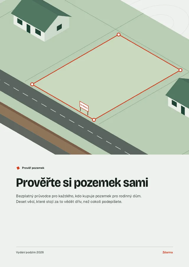 Obálka průvodce Prověřte si pozemek sami