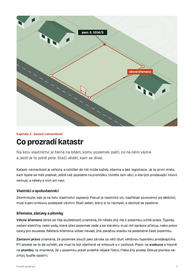 Kapitola o katastru